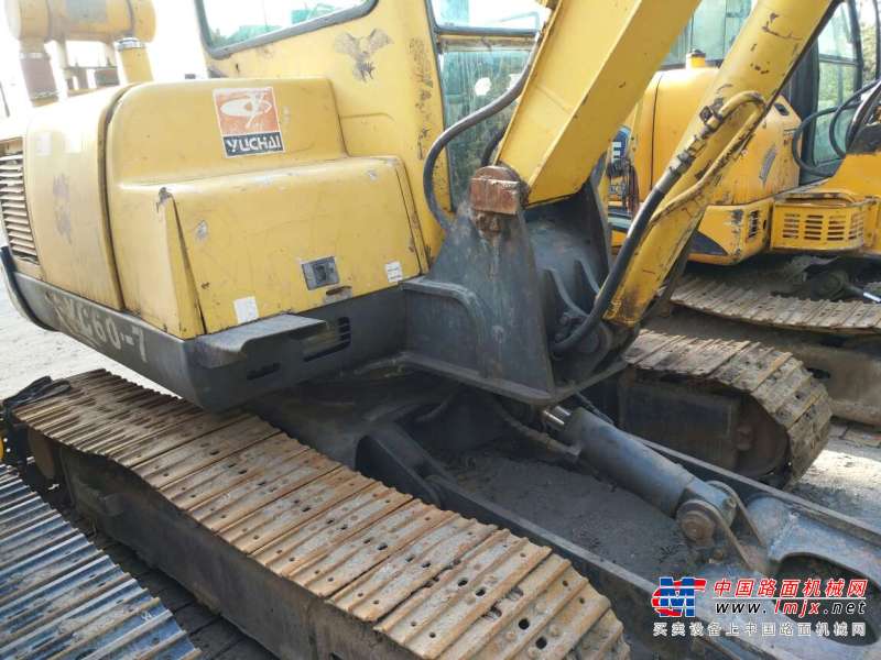 内蒙古出售转让二手9000小时2008年玉柴YC60挖掘机