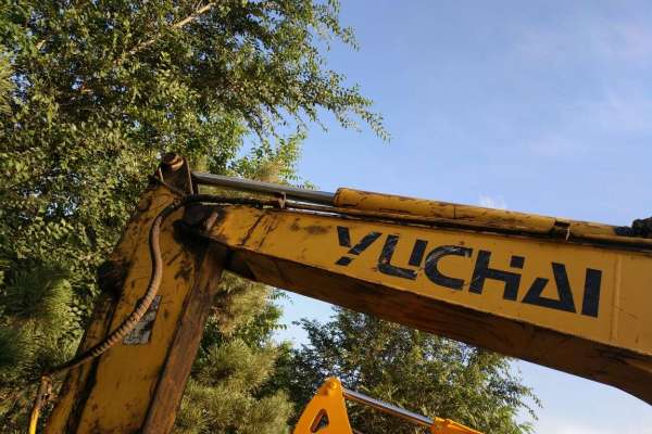 内蒙古出售转让二手9000小时2008年玉柴YC60挖掘机