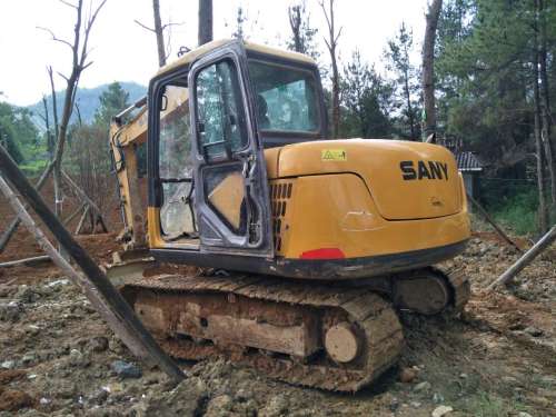 贵州出售转让二手8100小时2010年三一重工SY75C挖掘机