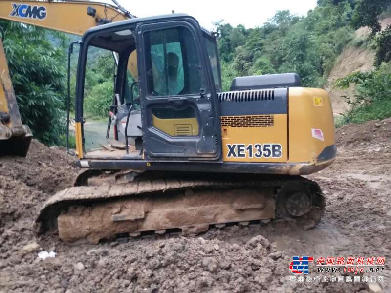 云南出售转让二手729小时2016年徐工XE135B挖掘机