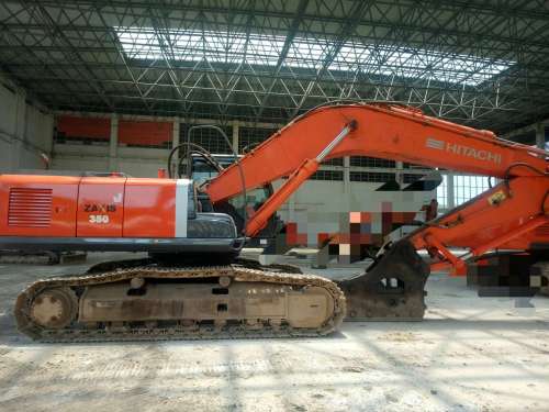 贵州出售转让二手8500小时2009年日立ZX350K挖掘机