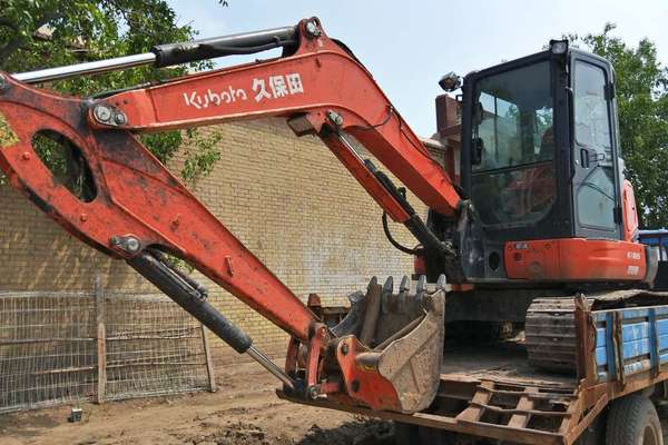 山西出售转让二手4000小时2014年久保田KX165挖掘机