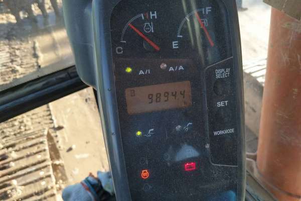 甘肃出售转让二手9894小时2008年日立ZX120挖掘机