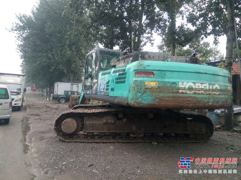山东出售转让二手5200小时2011年神钢SK350LC挖掘机