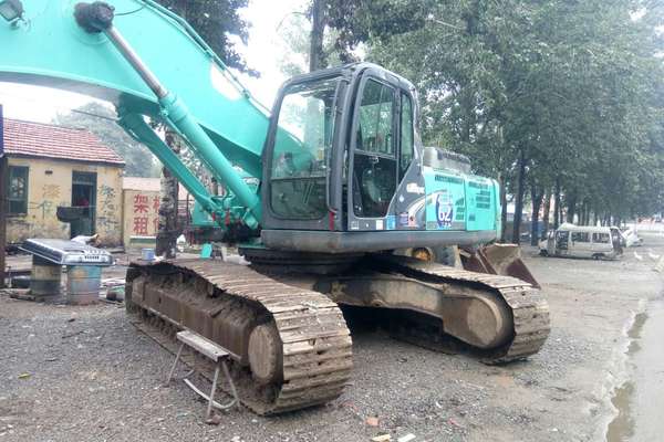 山东出售转让二手5200小时2011年神钢SK350LC挖掘机