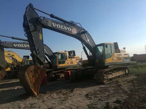 山西出售转让二手5000小时2016年沃尔沃EC380DL挖掘机