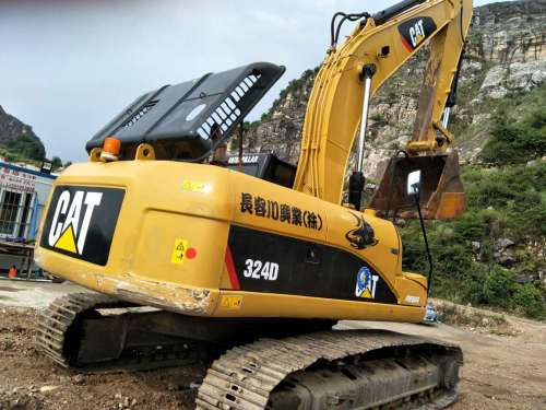贵州出售转让二手7100小时2012年卡特彼勒324D挖掘机