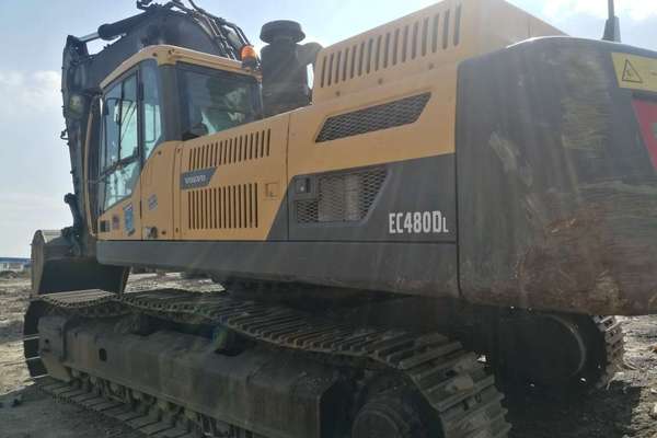 山西出售转让二手12000小时2012年沃尔沃EC480DL挖掘机