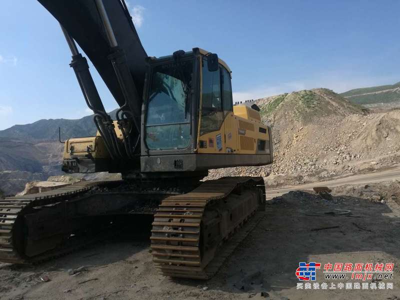 山西出售转让二手12000小时2012年沃尔沃EC480DL挖掘机