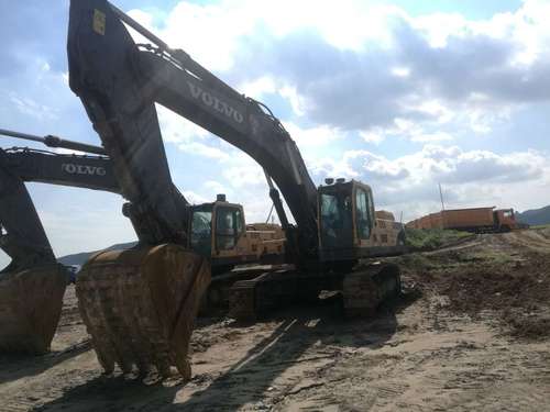 山西出售转让二手12000小时2011年沃尔沃EC460BLC挖掘机