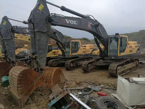 山西出售转让二手7800小时2012年沃尔沃EC460BLC挖掘机