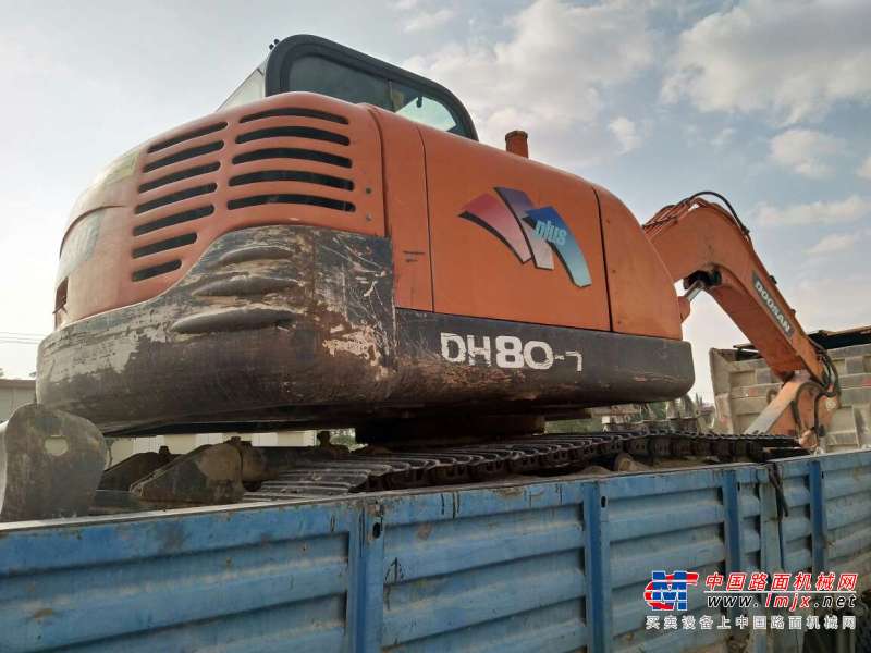 甘肃出售转让二手7000小时2013年斗山DH80挖掘机