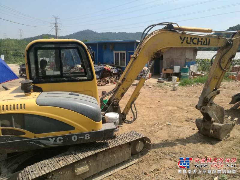 安徽出售转让二手7000小时2011年玉柴YC60挖掘机