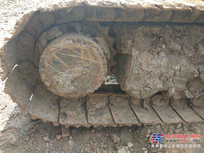 山东出售转让二手9500小时2007年现代R225LC挖掘机