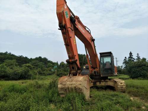 江西出售转让二手6000小时2011年日立EX350LC挖掘机