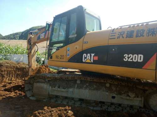 贵州出售转让二手8000小时2012年卡特彼勒320D挖掘机