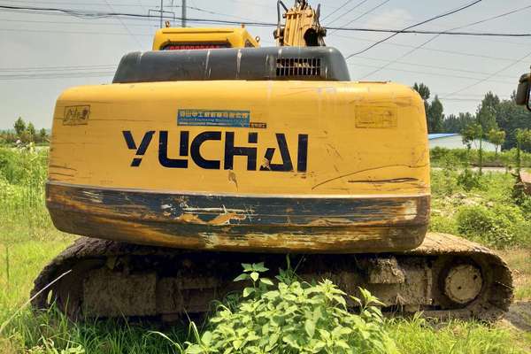 山东出售转让二手7000小时2011年玉柴YC135挖掘机