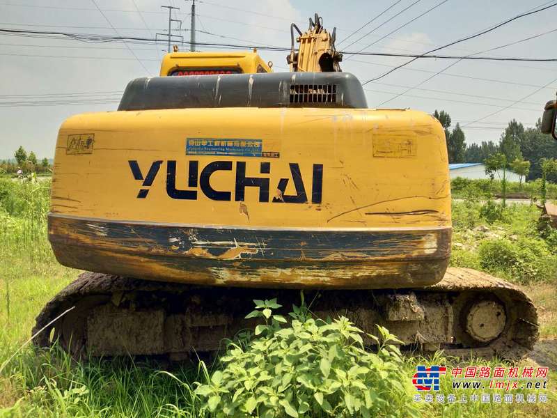 山东出售转让二手7000小时2011年玉柴YC135挖掘机