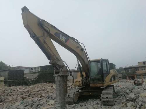 山东出售转让二手7536小时2010年卡特彼勒320D挖掘机