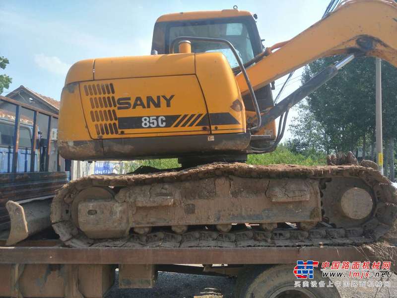 山东出售转让二手8000小时2012年三一重工SY75C挖掘机