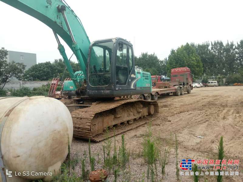 山东出售转让二手4300小时2012年神钢SK210LC挖掘机