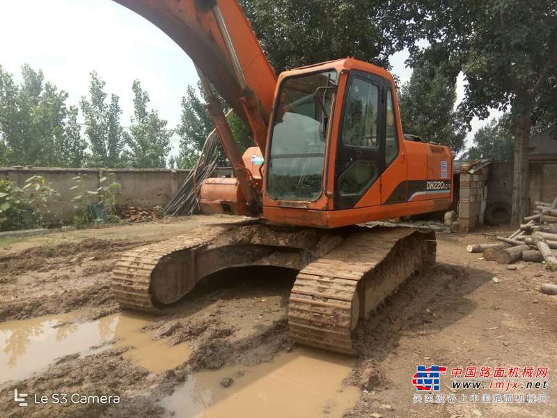 山东出售转让二手7500小时2009年斗山DH220LC挖掘机