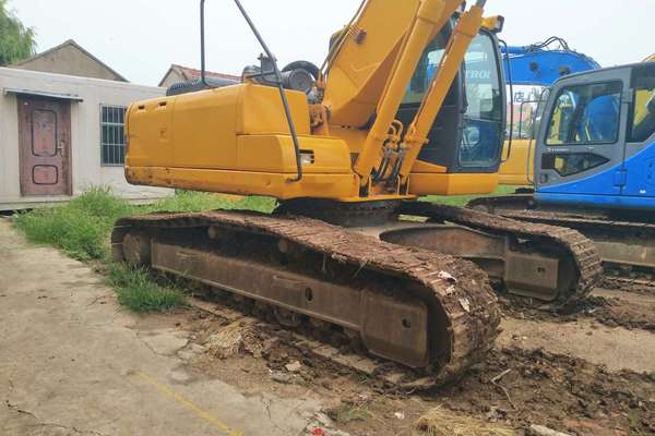 山东出售转让二手4500小时2014年山重建机GC218挖掘机