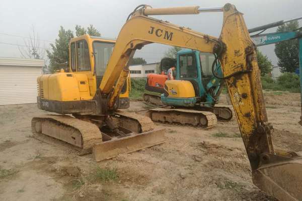 山东出售转让二手9735小时2008年山重建机JCM906D挖掘机