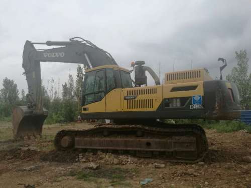 山东出售转让二手7889小时2012年沃尔沃EC480DL挖掘机