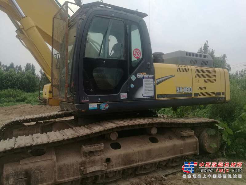 山东出售转让二手8332小时2011年神钢SK460挖掘机