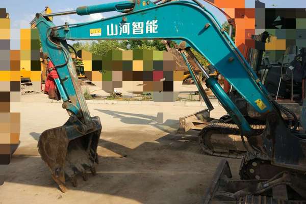 陕西出售转让二手8000小时2009年山河智能SWE60E挖掘机