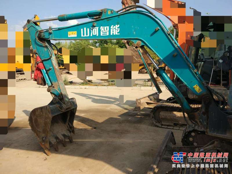 陕西出售转让二手8000小时2009年山河智能SWE60E挖掘机