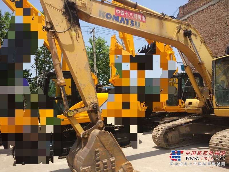 陕西出售转让二手10000小时2007年小松PC220挖掘机