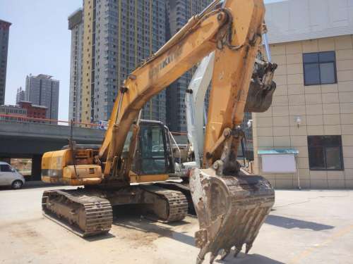 陕西出售转让二手8000小时2008年龙工LG6225挖掘机