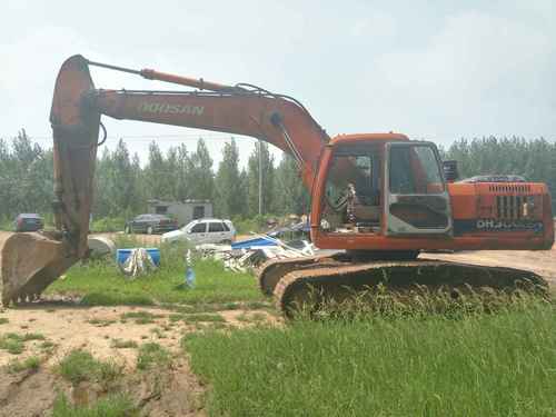山东出售转让二手8600小时2007年斗山DH220LC挖掘机