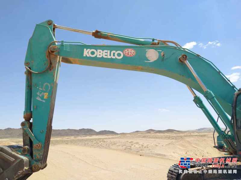 甘肃出售转让二手8500小时2010年神钢SK350LC挖掘机
