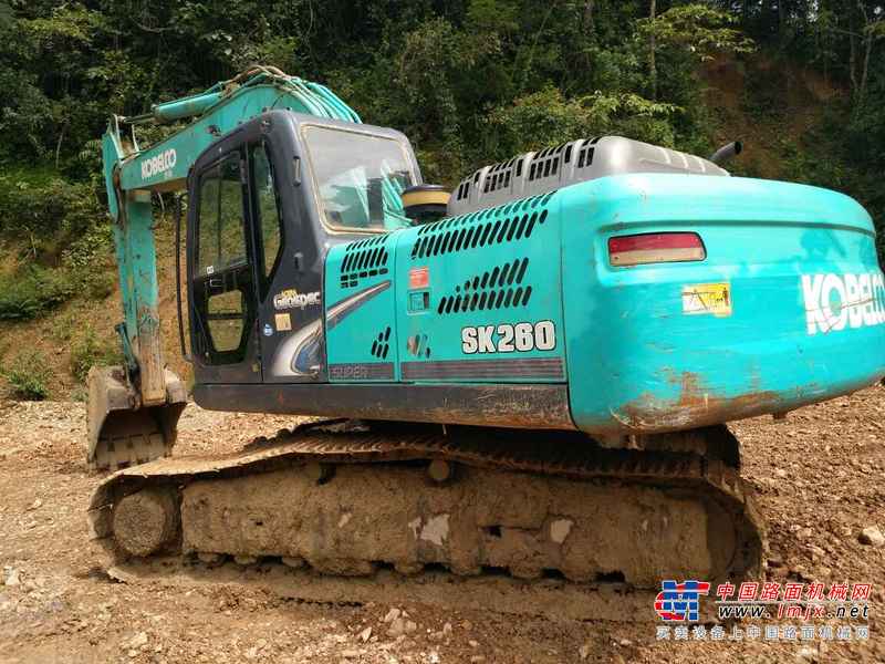 云南出售转让二手6289小时2012年神钢SK250挖掘机