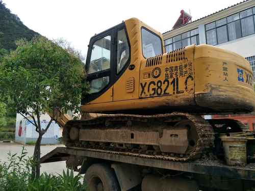 云南出售转让二手7415小时2012年厦工XG815挖掘机