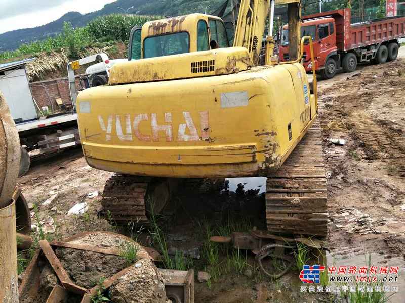 四川出售转让二手12000小时2008年玉柴YC135挖掘机