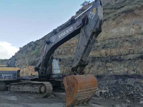 山西出售转让二手15000小时2011年沃尔沃EC460BLC挖掘机