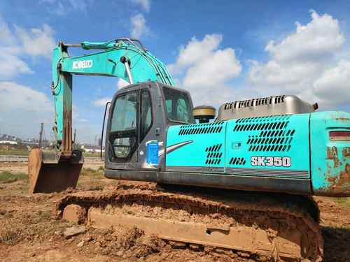 江西出售转让二手5800小时2012年神钢SK350LC挖掘机