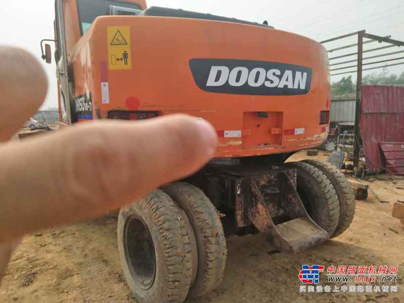 河北出售转让二手7000小时2011年斗山轮挖DH150W挖掘机