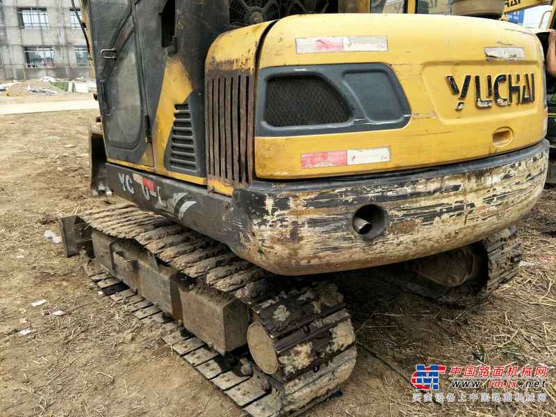 河北出售转让二手7000小时2010年玉柴YC60挖掘机