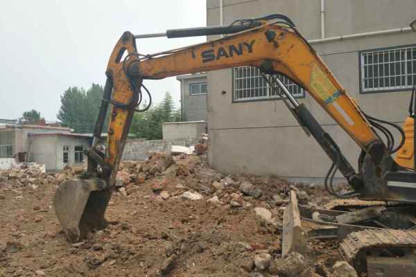 山东出售转让二手9600小时2011年三一重工SY55C挖掘机