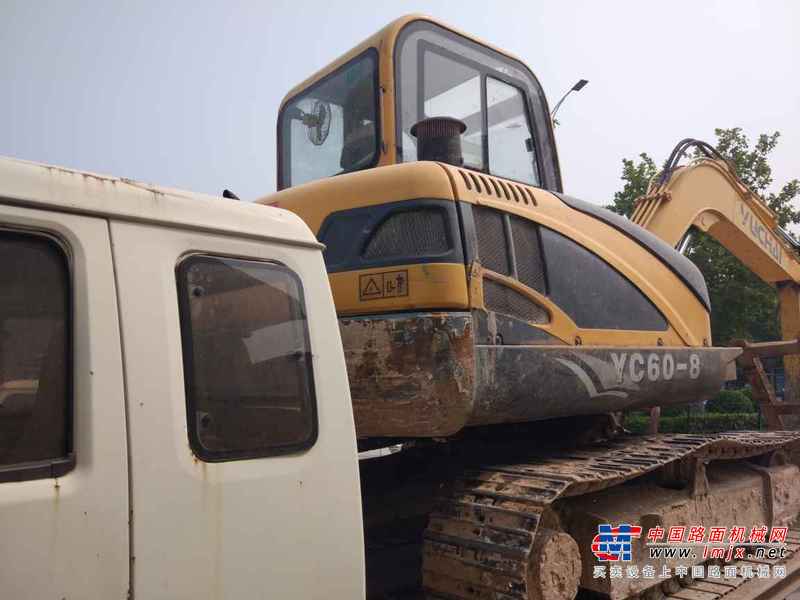 山东出售转让二手7000小时2013年玉柴YC60挖掘机