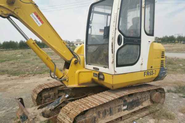 内蒙古出售转让二手8000小时2008年福田雷沃FR65挖掘机