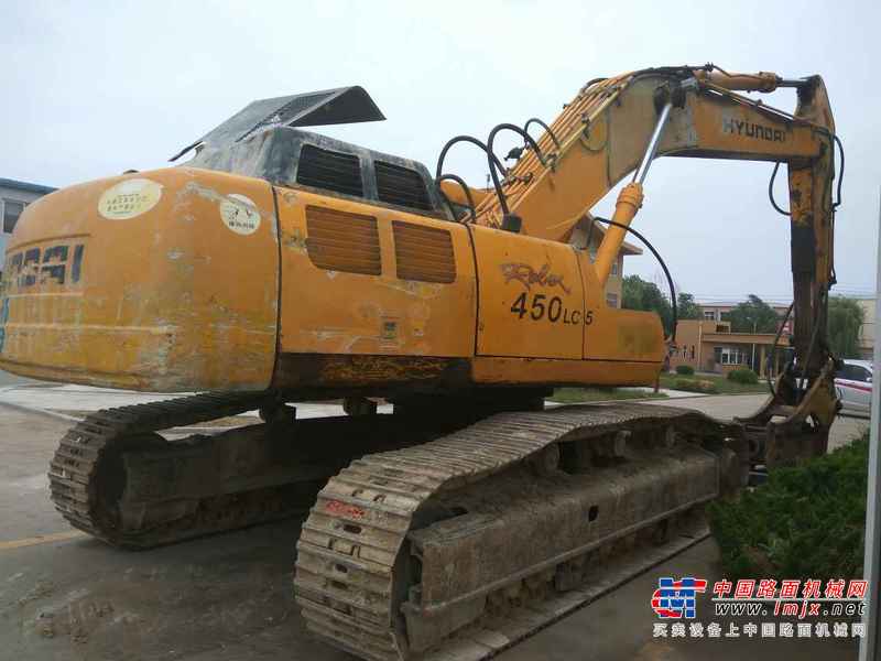 山东出售转让二手10000小时2006年现代R450LC挖掘机