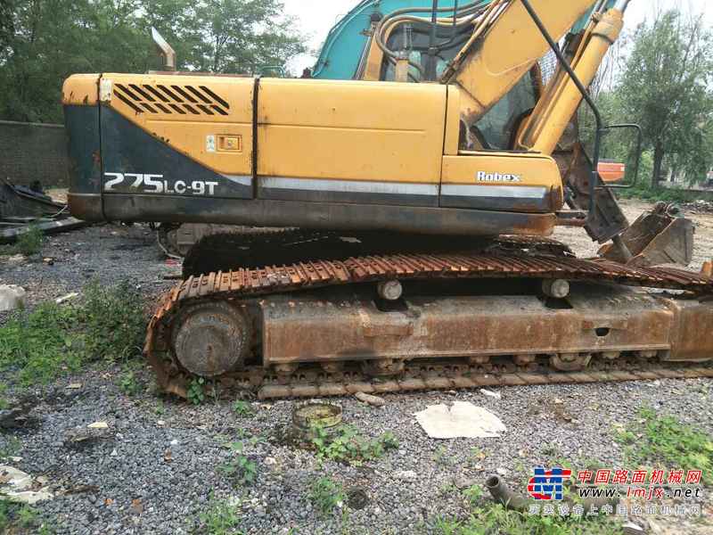 河北出售转让二手8500小时2010年现代R275LC挖掘机