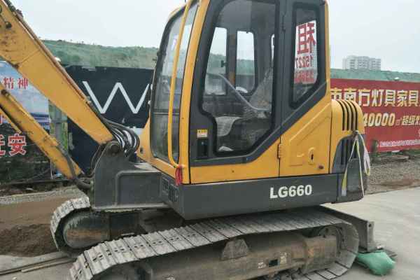 河北出售转让二手9300小时2009年临工LG660挖掘机