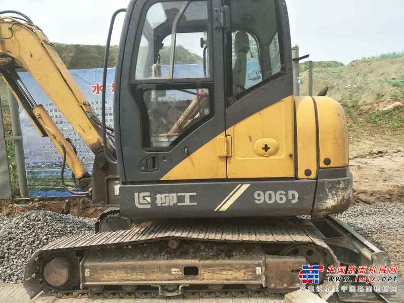 河北出售转让二手7800小时2010年柳工CLG906D挖掘机